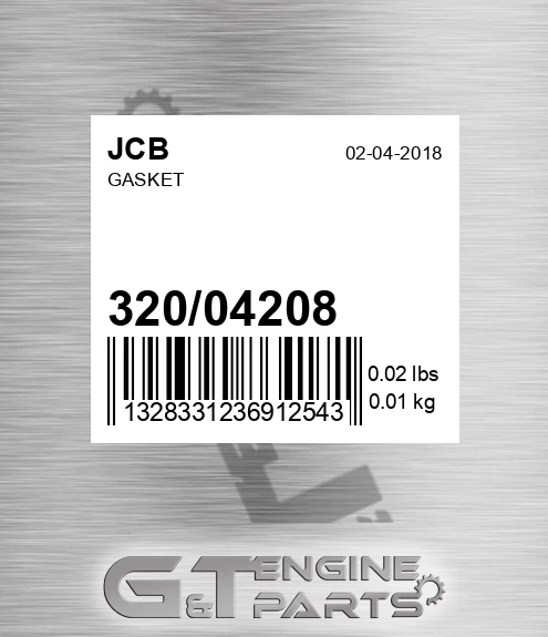 320/04208 Gasket