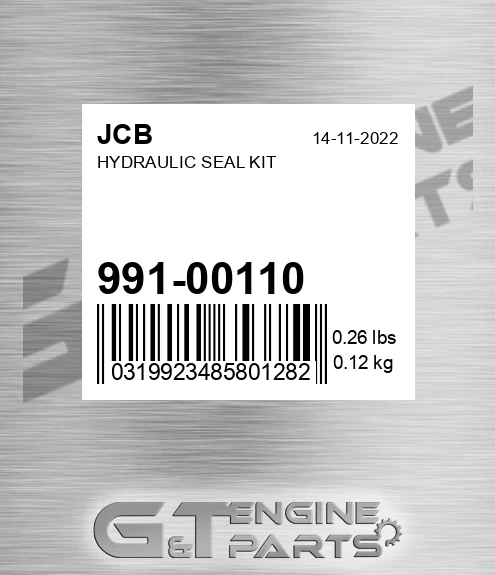991/00110 Hydraulic Seal Kit