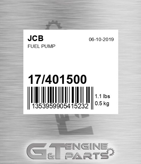 17/401500 Fuel Pump