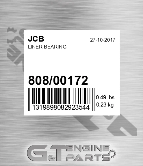 808/00172 Liner Bearing