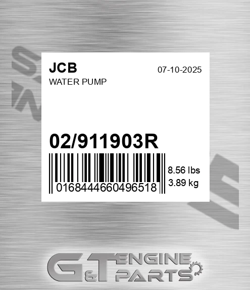 02/911903R Water Pump