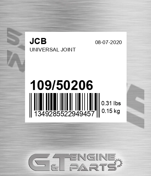 109/50206 Universal Joint