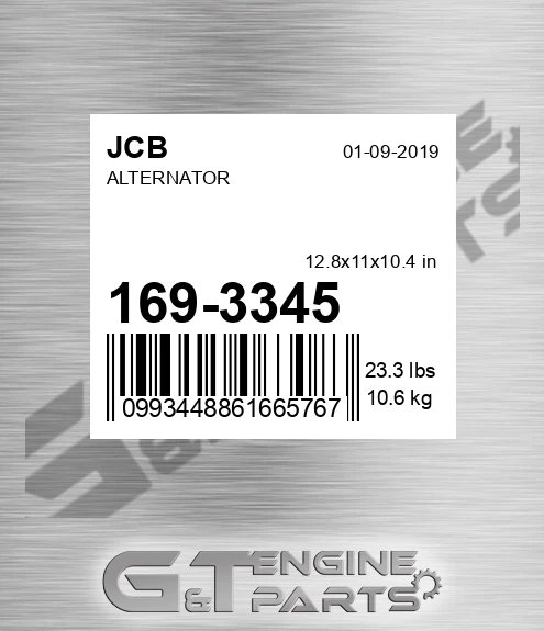 169-3345 Alternator