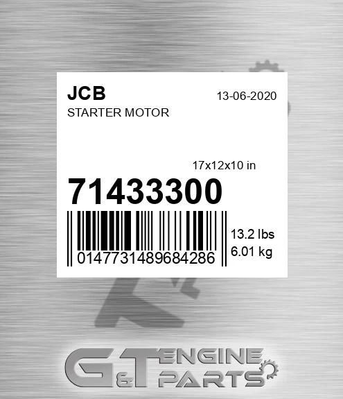 714/33300 Starter Motor