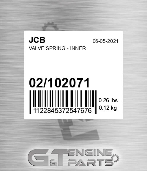 02/102071 Valve Spring - Inner