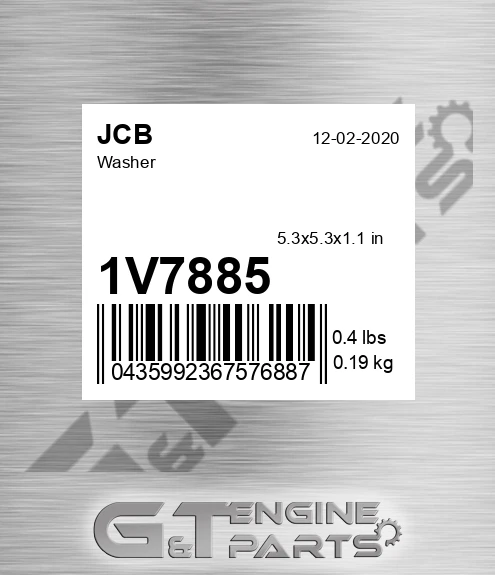 1V7885 Washer for JCB