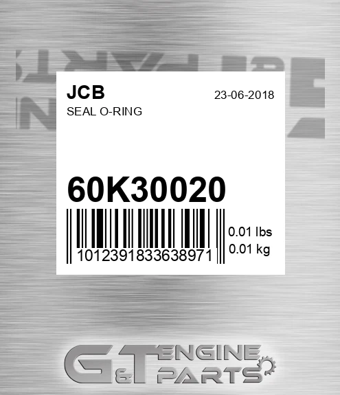60K30020 Seal O-ring