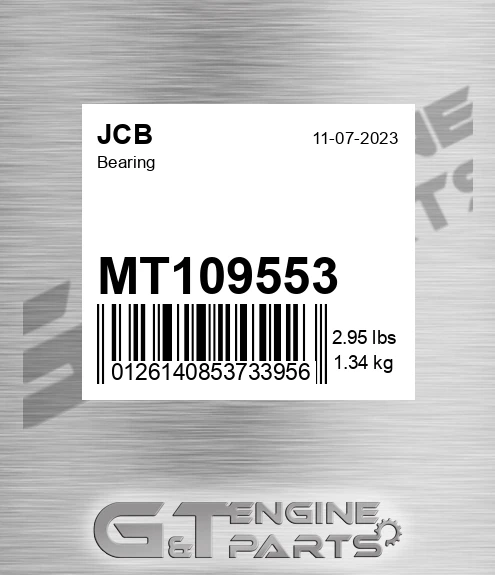 MT109553 Bearing for JCB