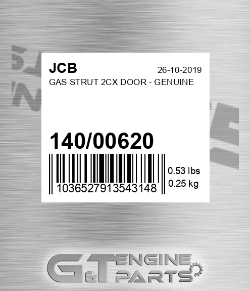 140/00620 Gas Strut 2cx Door - Genuine