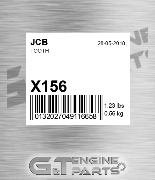 X156 Tooth