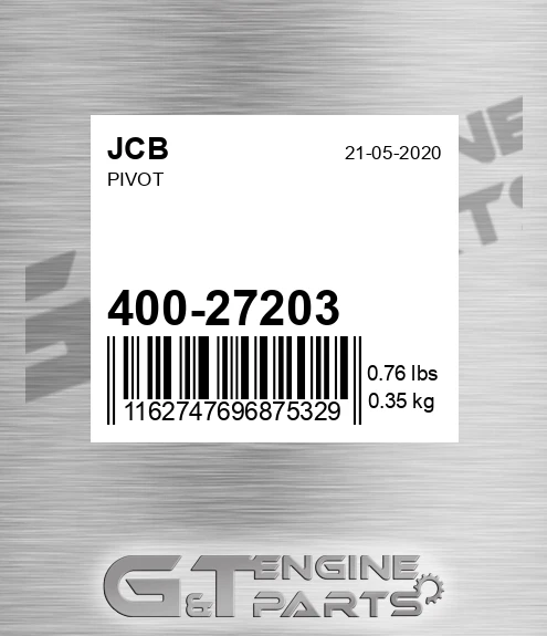 400/27203 JCB Pivot