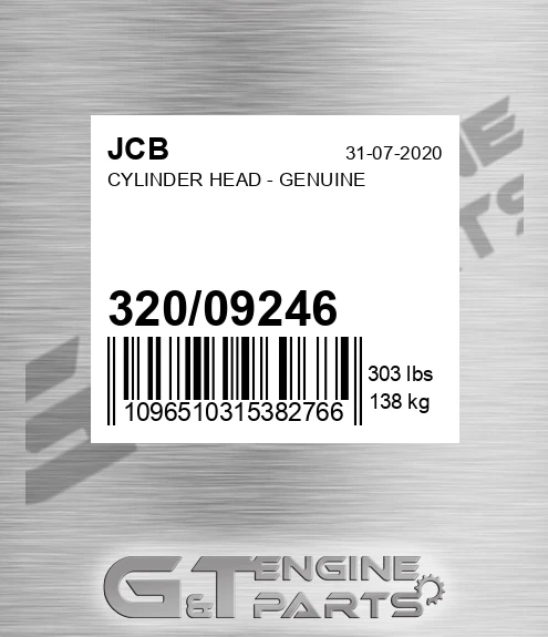 320/09246 Cylinder Head - Genuine