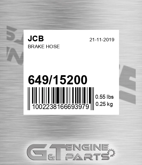 649/15200 Brake Hose