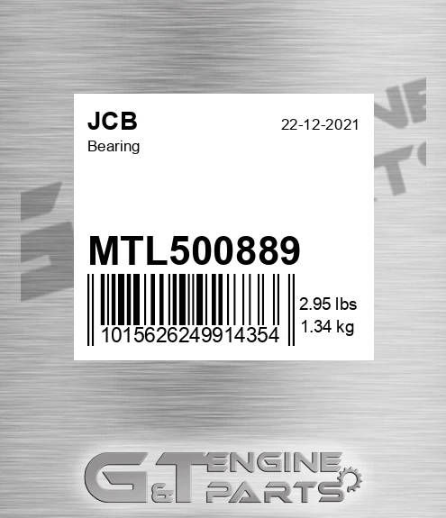 MTL500889 JCB Bearing