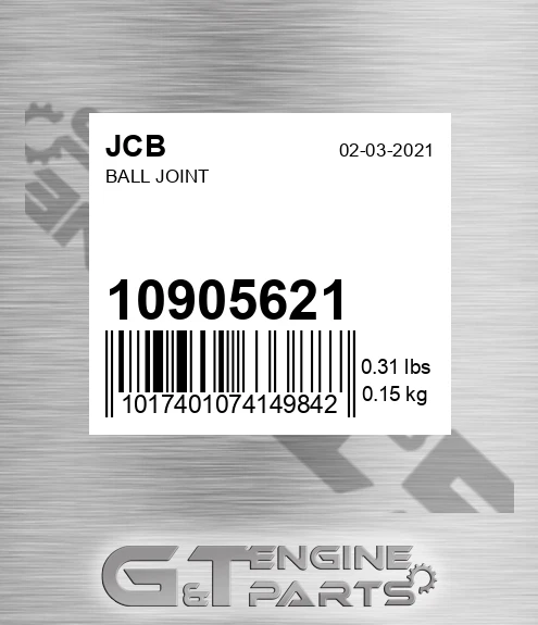 10/905621 Ball Joint