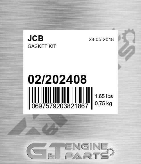 02/202408 Gasket Kit