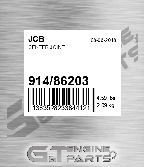 914/86203 Center Joint