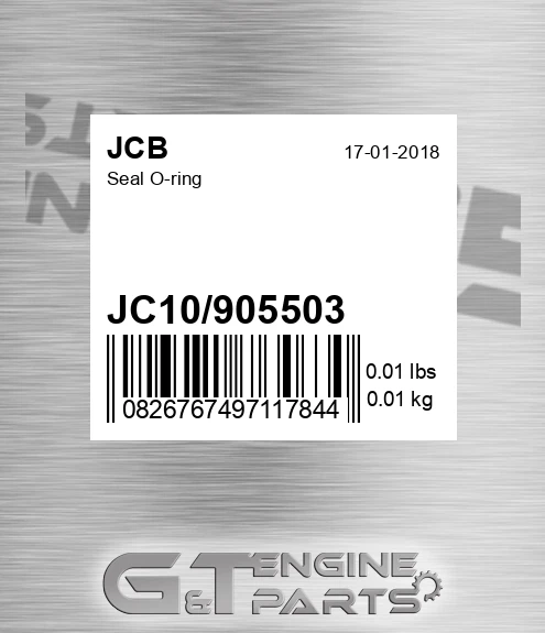 JC10/905503 Seal O-ring