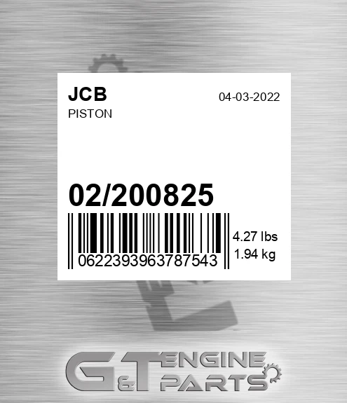 02/200825 Piston