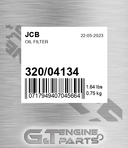 32004134 Oil Filter