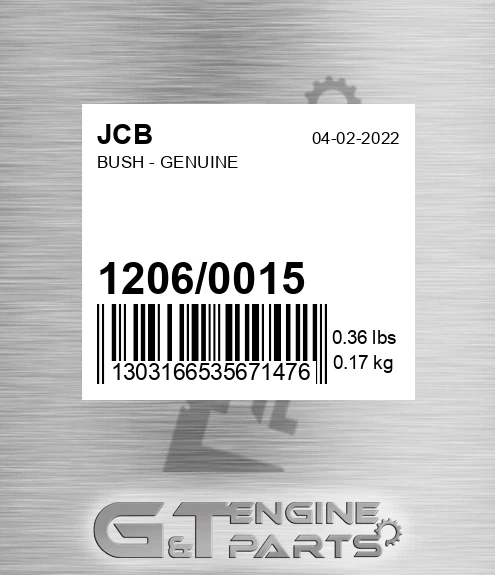 1206/0015 Bush - Genuine