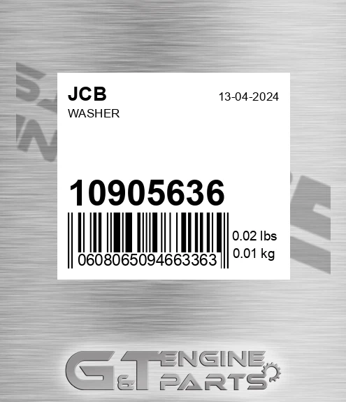 10/905636 Washer
