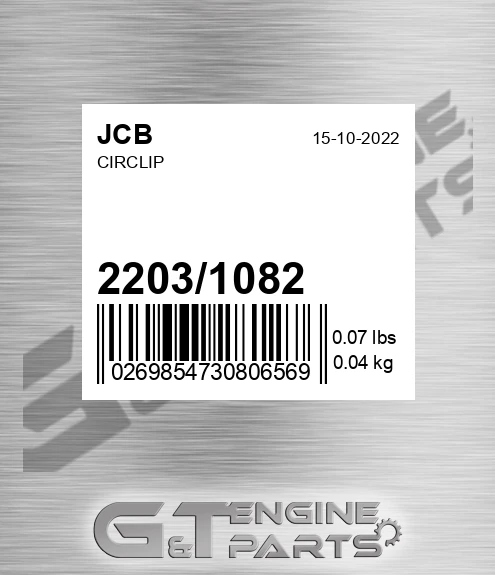 2203/1082 JCB Circlip