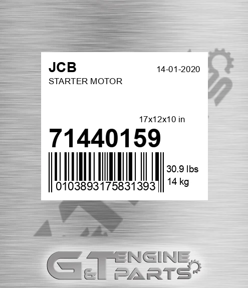 714/40159 Starter Motor