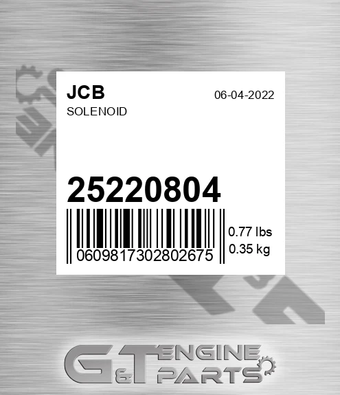 25/220804 Solenoid