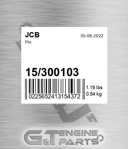 15/300103 Pin