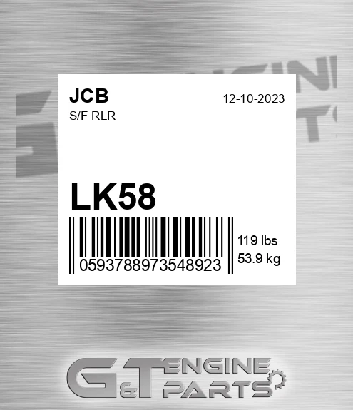 LK58 S/f Rlr