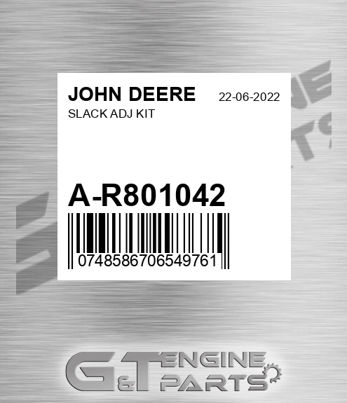 A-R801042 Slack Adj Kit for JOHN DEERE