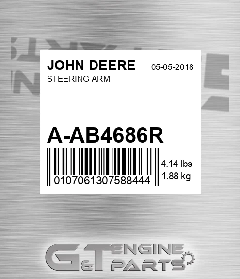 A-AB4686R Steering Arm for JOHN DEERE