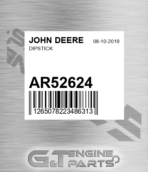 AR52624 Dipstick for JOHN DEERE