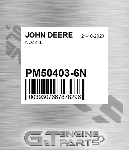 PM50403-6N Nozzle for JOHN DEERE
