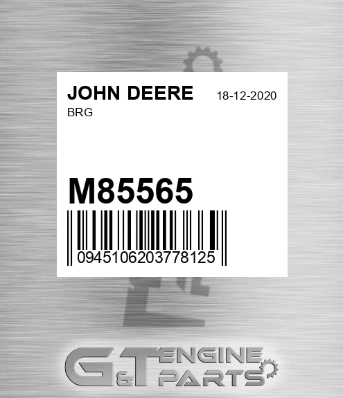 M85565 Brg for JOHN DEERE
