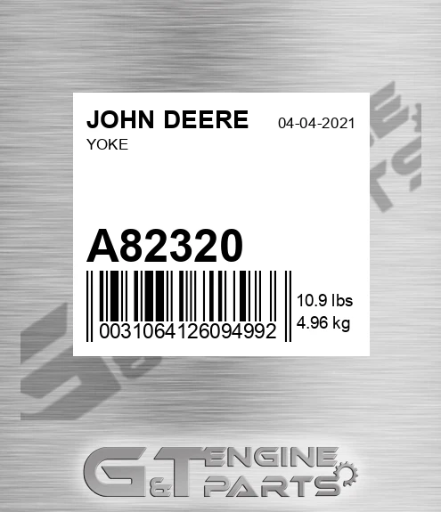 A-8-2320 Yoke for JOHN DEERE