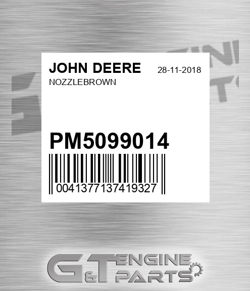 PM50990-14 Nozzlebrown for JOHN DEERE