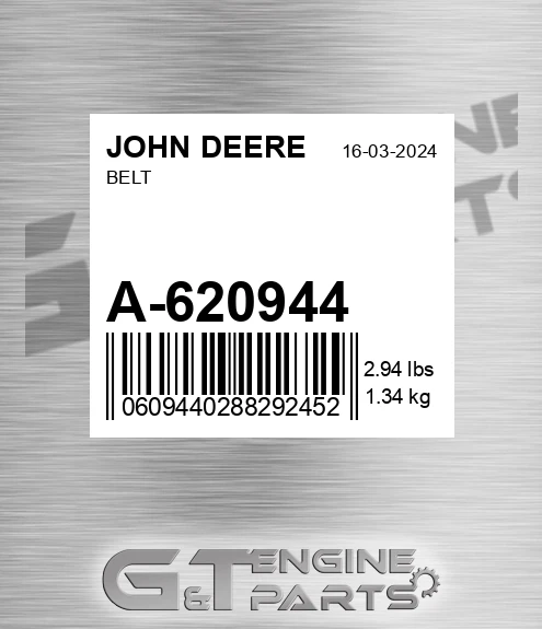 A-620944 Belt for JOHN DEERE