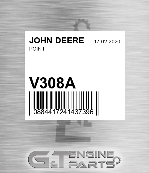 V308A Point for JOHN DEERE