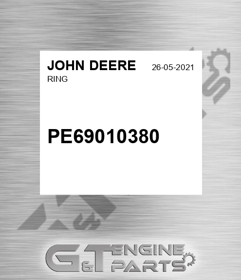 PE69010380 Ring for JOHN DEERE