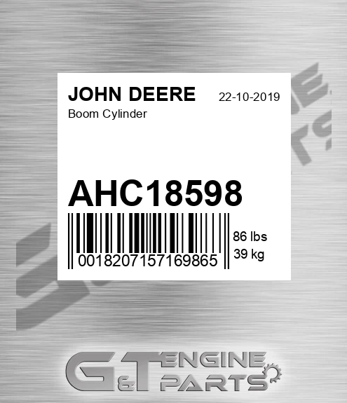 AHC18598 Boom Cylinder for JOHN DEERE