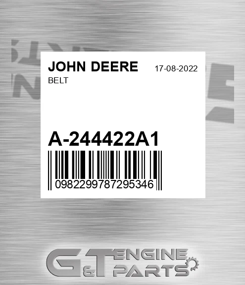 A-244422A1 JOHN DEERE Belt