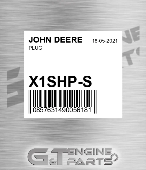 X1SHP-S Plug for JOHN DEERE