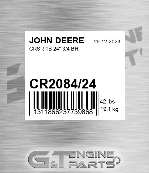 CR2084/24 Grsr 1b 24" 3/4 Bh