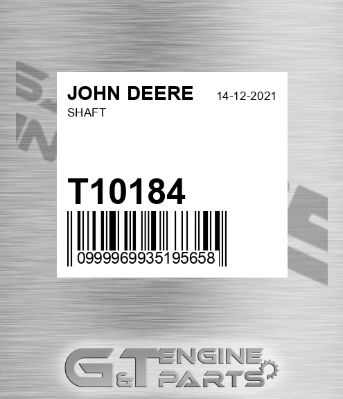 T10184 Shaft for JOHN DEERE