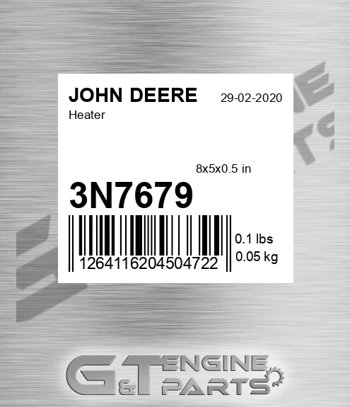 3N7679 Heater