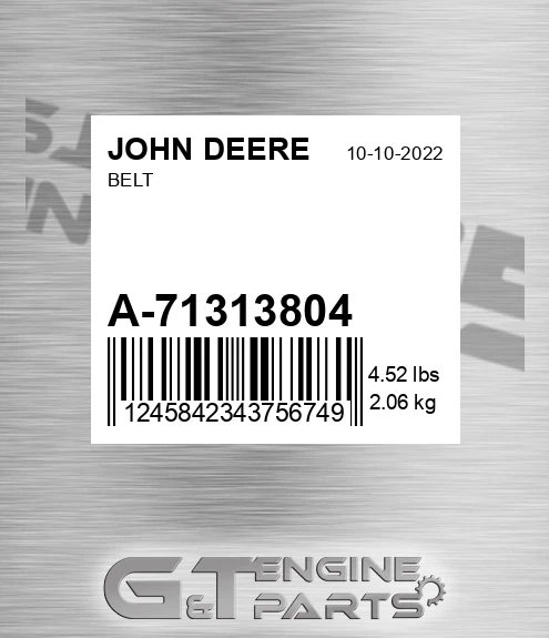 A-71313804 Belt for JOHN DEERE