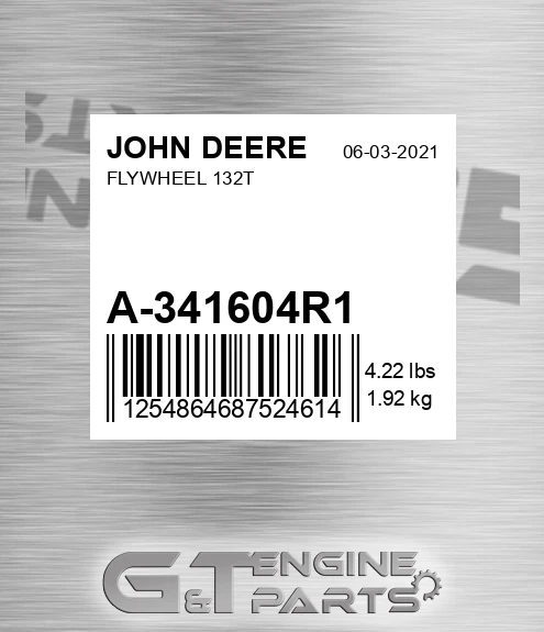 A-341604R1 Flywheel 132t for JOHN DEERE