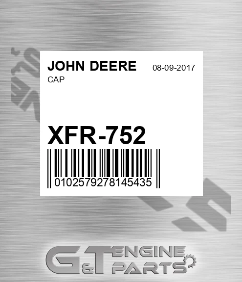 XFR-752 Cap for JOHN DEERE